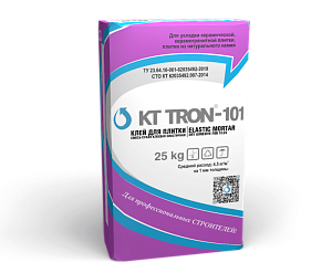 КТтрон-101 (эластичный клей для плитки)